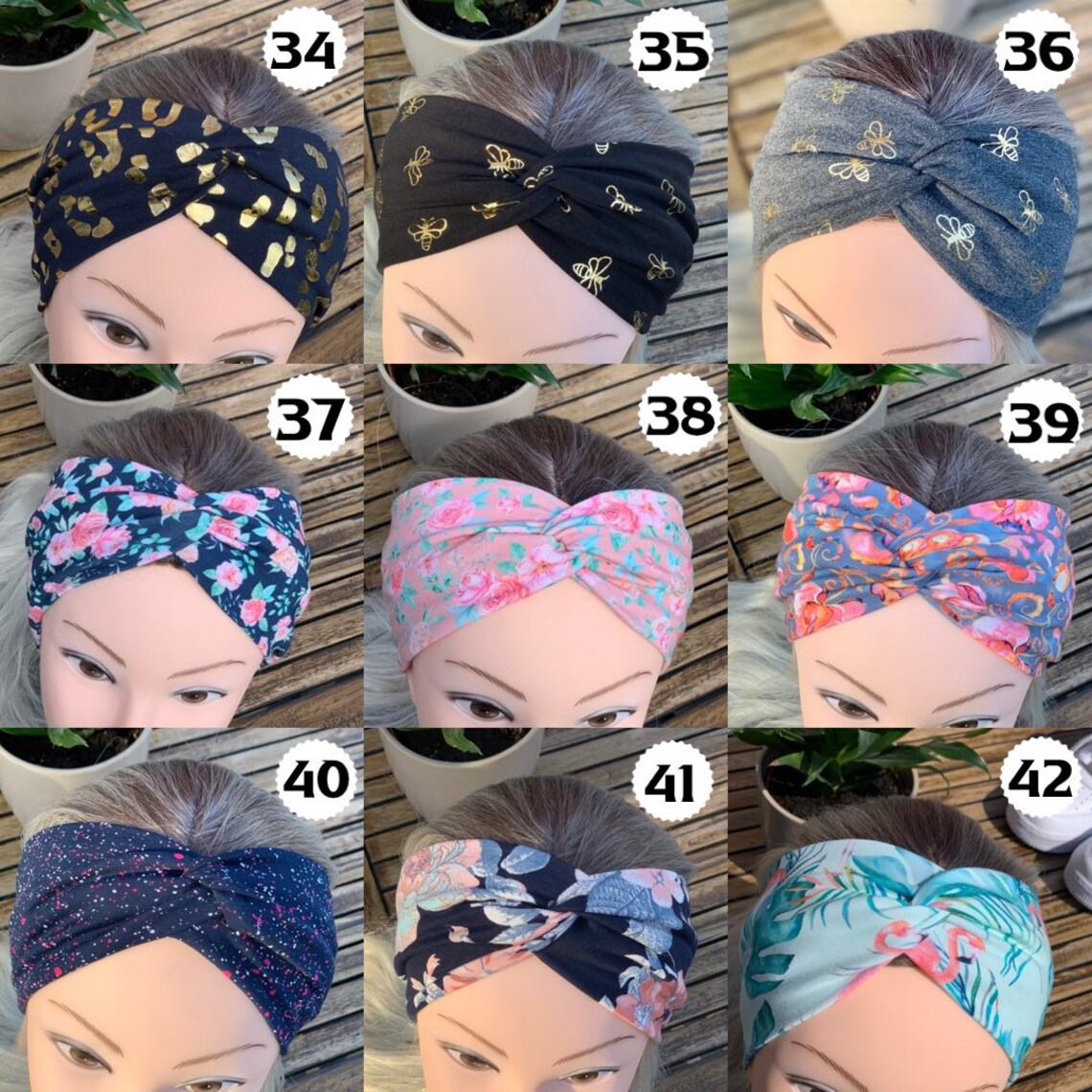 Headbands Ladies Headband Headband UK Sports Headband Yoga Etsy