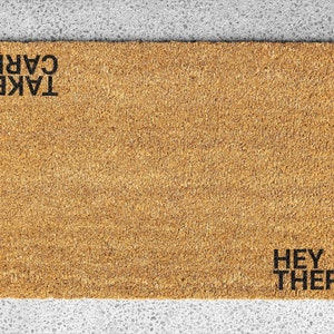 Welcome Fun Home Decor Door Mat, Minimalist Aesthetic, Housewarming Gift, New Home Gift, Welcome Doormat, Funny Mat, Funny Rug, Funny Gift