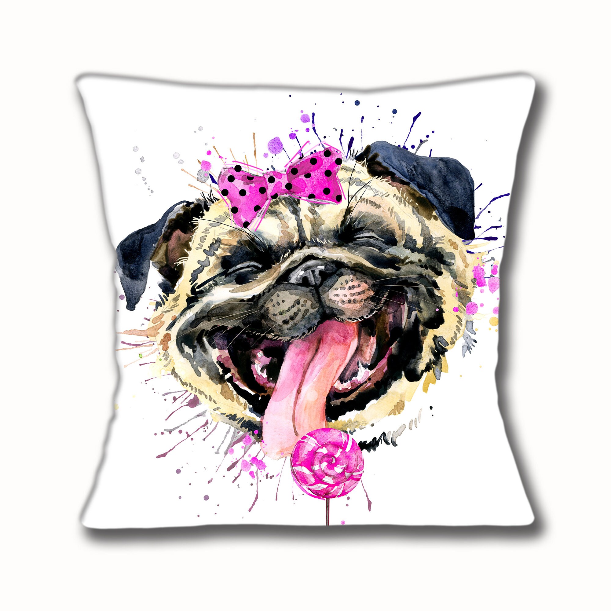 doug the pug pillow