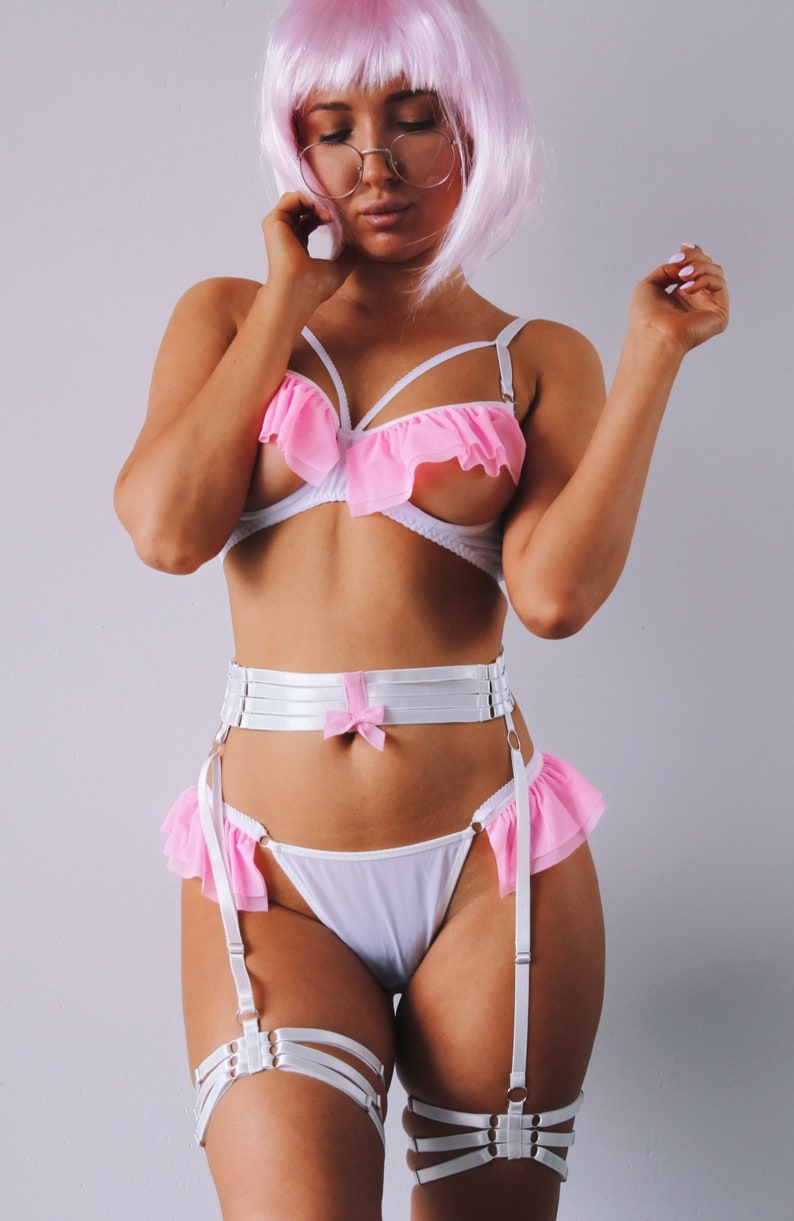 Open lingerie ddlg lingerie open cup lingerie cupless | Etsy