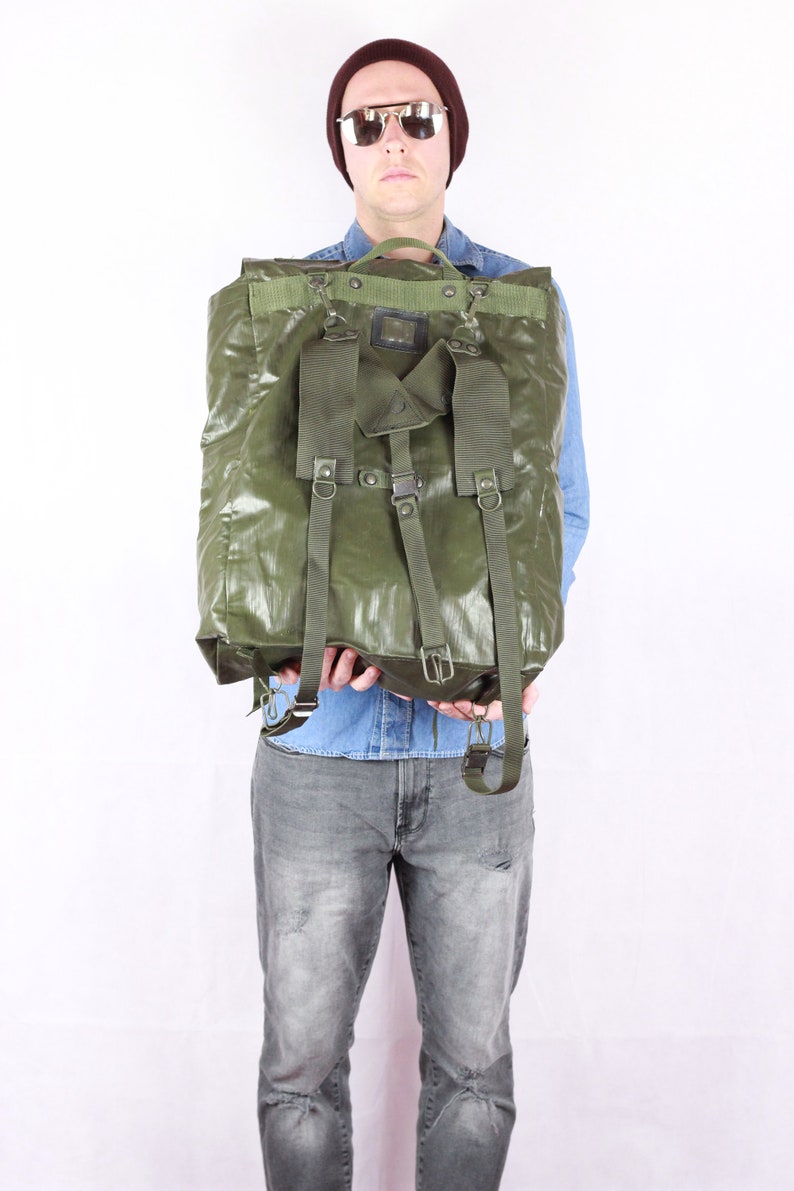 Haversack Camping Gear Military Surplus Army Rucksack Men Rucksack Army Backpack outdoor survival kit Large Bag Waterproof Backpack
