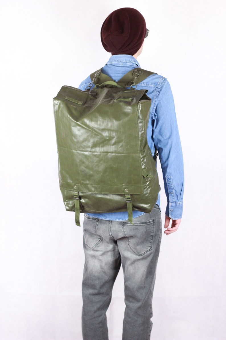 Haversack Camping Gear Military Surplus Army Rucksack Men Rucksack Army Backpack outdoor survival kit Large Bag Waterproof Backpack