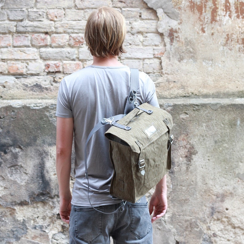 Army Backpack Camp Gear Hipster Backpack Camo Backpack Military Surplus Military Bag Camouflage Backpack Haversack Bag Men Rucksack