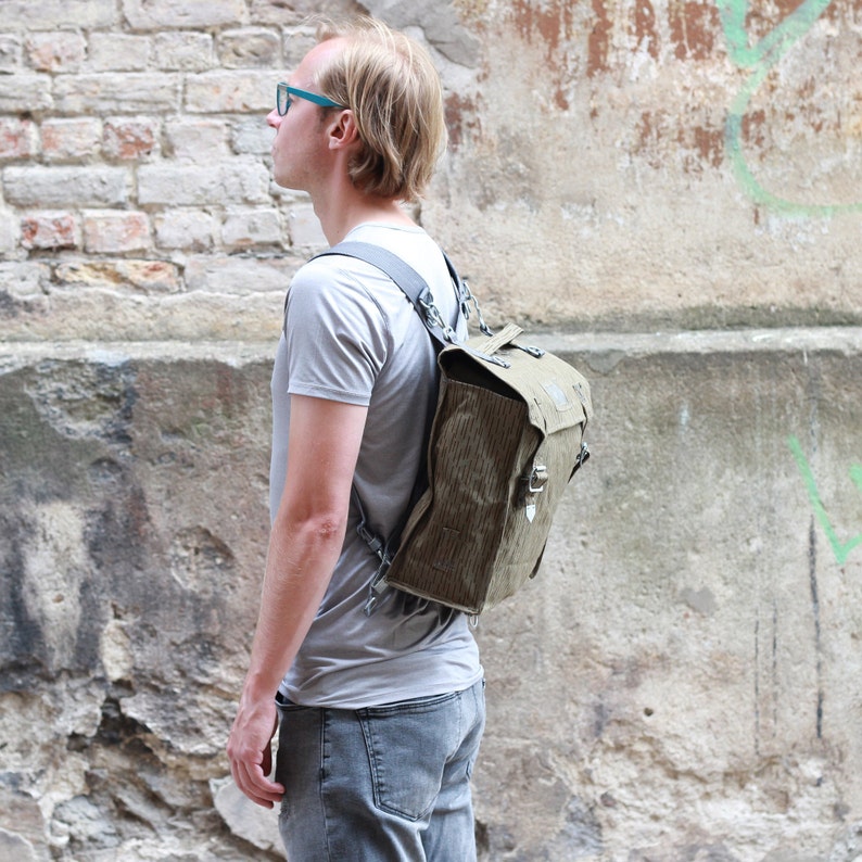 Army Backpack Camp Gear Hipster Backpack Camo Backpack Military Surplus Military Bag Camouflage Backpack Haversack Bag Men Rucksack