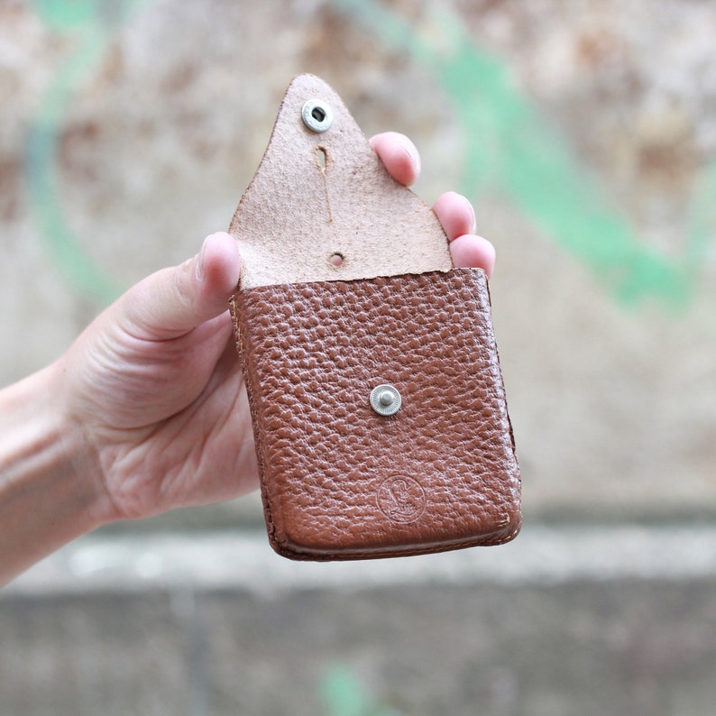 Army Surplus Army Pouch Military Surplus Leather Pouch Small Bag Military Pouch Coin Holder Compass Bag Camp Gear Leather Wallet