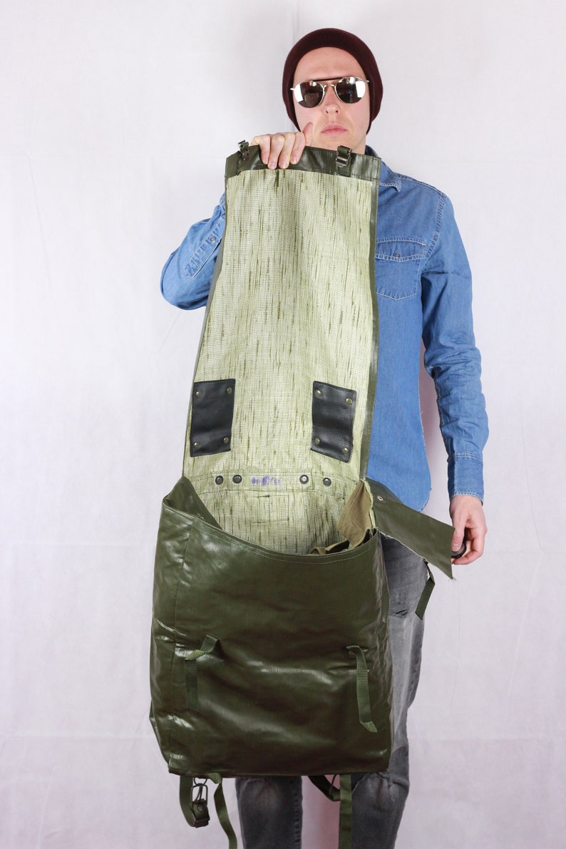 Haversack Camping Gear Military Surplus Army Rucksack Men Rucksack Army Backpack outdoor survival kit Large Bag Waterproof Backpack