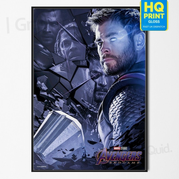 AVENGERS ENDGAME POSTER PRINT A5..A4..A3 A2 OPTIONS