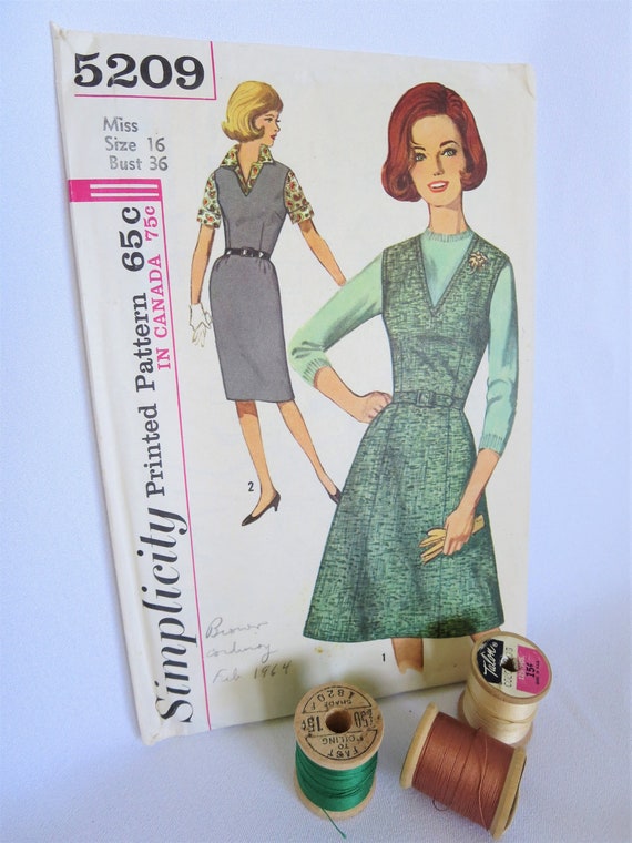 60s jumper dress