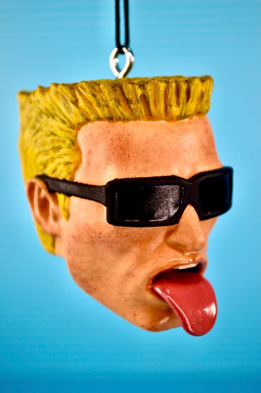 Duke Lickem Resin 3D Printed Ornament