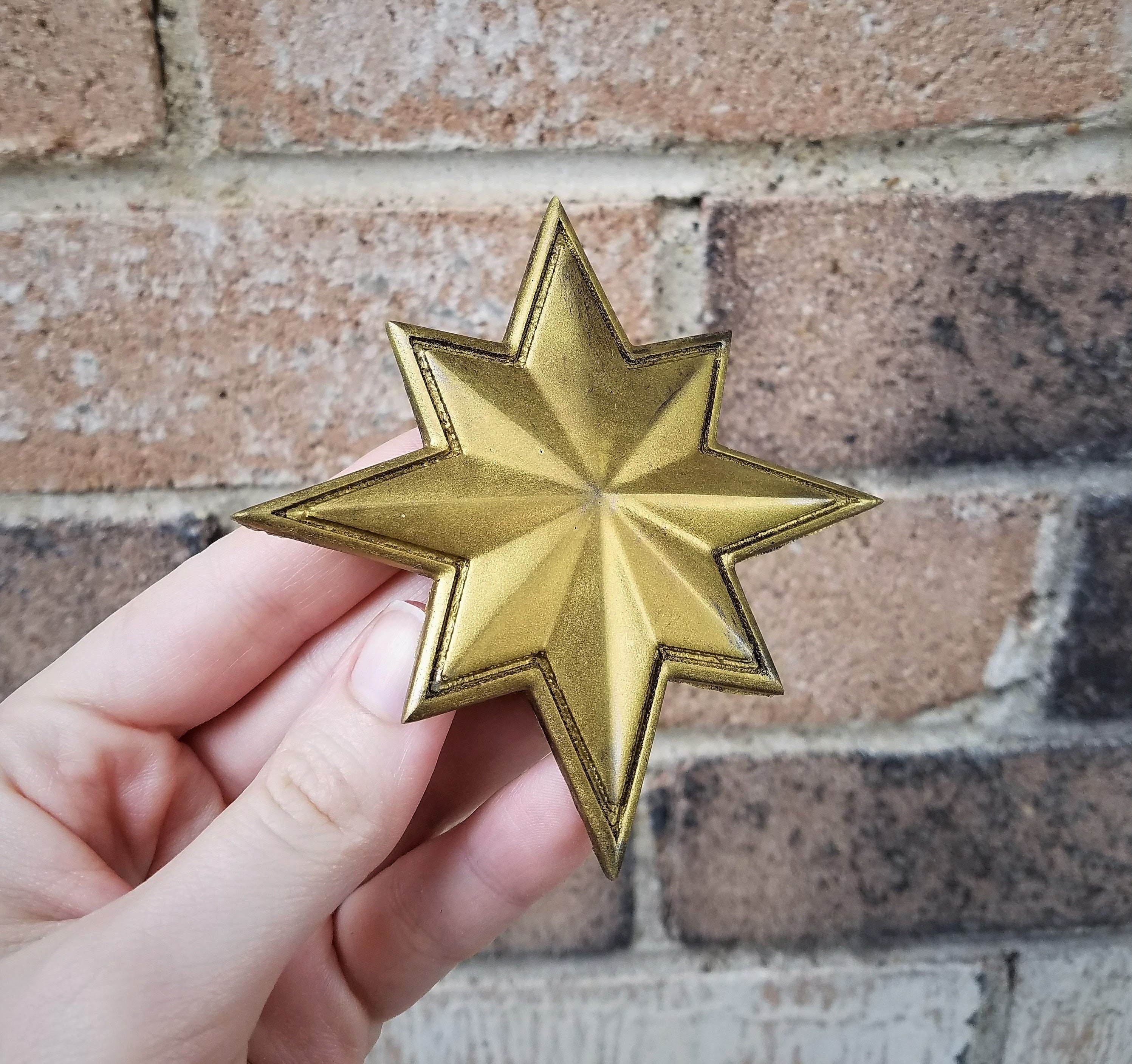 Captain Marvel STAR ONLY Chest Emblem - Etsy