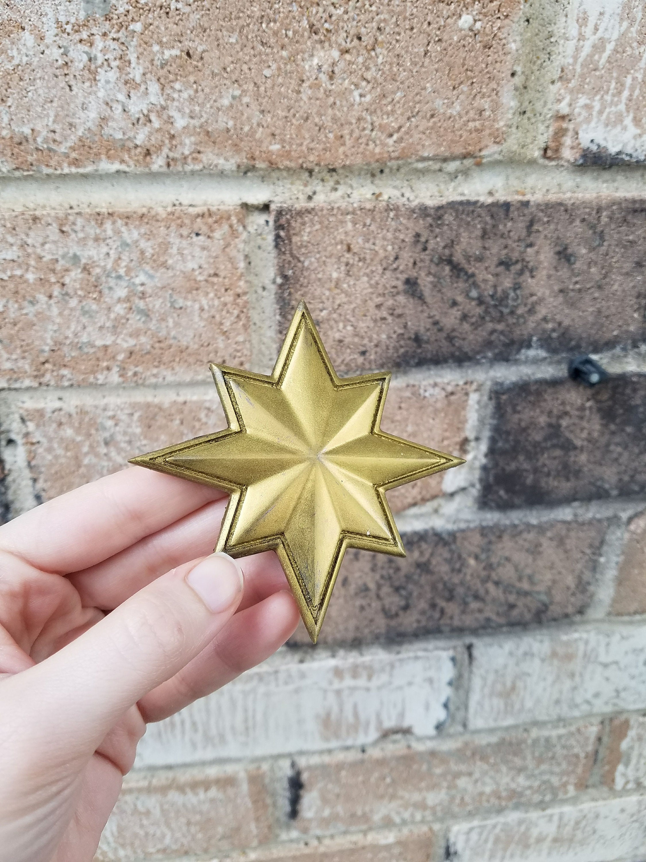 Captain Marvel STAR ONLY Chest Emblem - Etsy