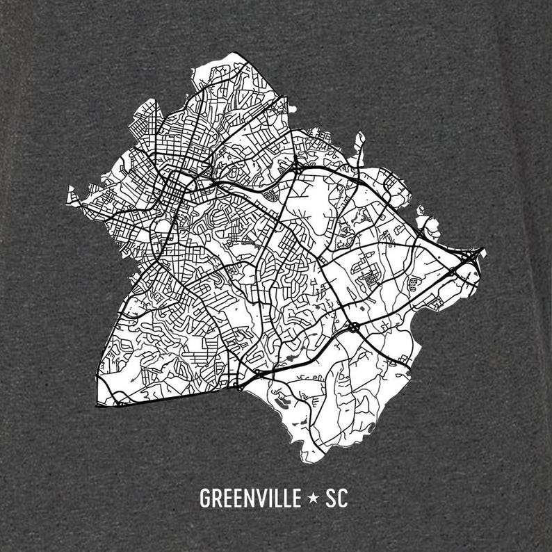Greenville Shirt Greenville SC Greenville Tshirt Greenville Etsy