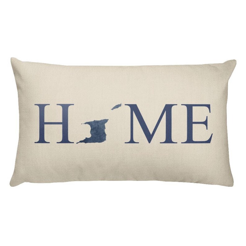 Trinidad and Tobago Pillow Trinidad Gifts Trinidad Decor Etsy