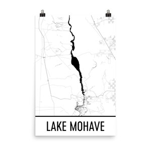 Lake Mohave Arizona, Lake Mohave Nevada, Arizona Karte, Nevada Dekor, See-Karte, Arizona Lake Mohave Kunst, Cottage-Dekor, Kunst, Haus, Desert
