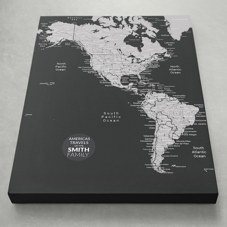 North America Pin Map Push Pin - Il 794xN.2228210188 Ecaz
