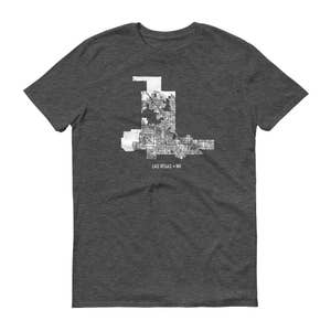 Las Vegas chemise, Las Vegas, Nevada, Las Vegas TShirt, cadeau de Las Vegas, Las Vegas Tee, Las Vegas Nevada carte carte de chemise, Nevada, Las Vegas Art