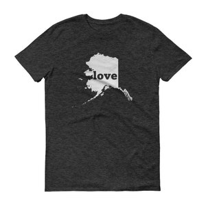 Alaska Shirt, Alaska TShirt, Alaska Love Shirt, Alaska Tee, State Pride, Alaska Gifts, Alaska State, Alaska Map, Shirt, TShirt, Tee, AK