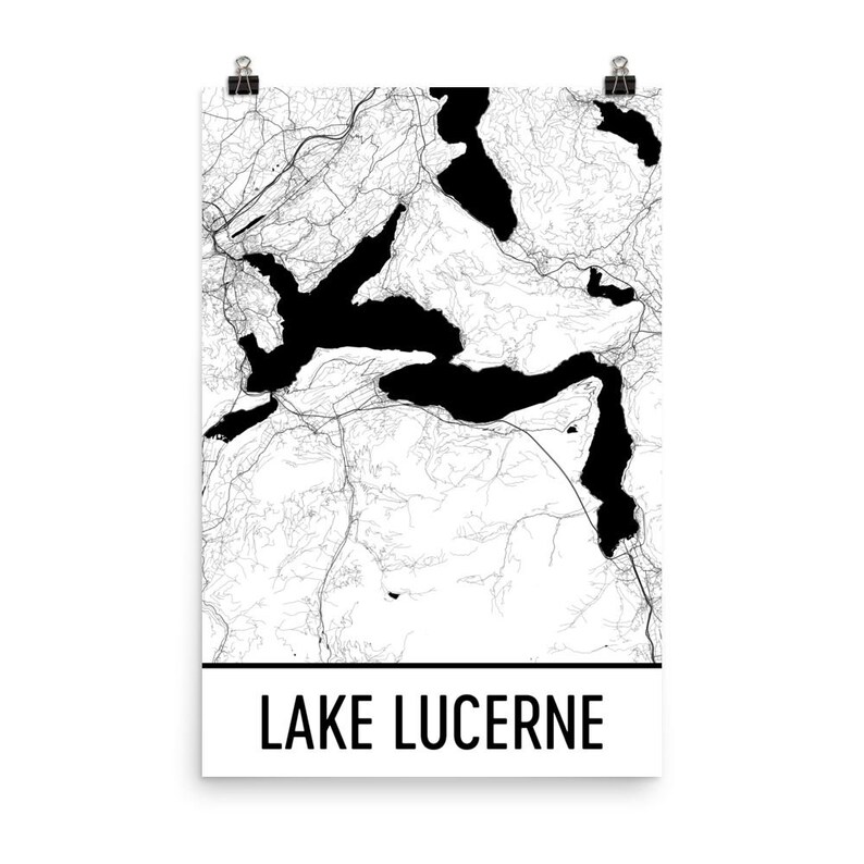 Lake Lucerne Switzerland Lake Lucerne Swiss Switzerland Art Etsy