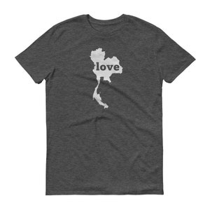 Tailandia, ropa tailandesa, camisa de Tailandia, Tailandia T Shirt, Tailandia camiseta, Tailandia mapa, regalos tailandés, hechos en Tailandia, Tailandia amor camisa