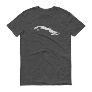 Kuba, kubanische Hemd kubanische Kleidung, kubanische T Shirt, Cuba T-Shirt, Kuba Karte, kubanischen Geschenke, hergestellt in Kuba, Kuba Liebe Hemd, kubanische Kleid kubanischen