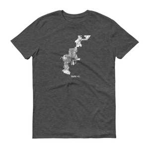 Shirt van de Tampa, Tampa FL, Tampa TShirt, Tampa Gift, Tampa Tee, Tampa Bay kaart, Florida Shirt, Florida kaart, Tampa Bay Art, Tampa Bay Shirt
