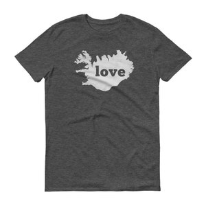 Islandia, Islandia camiseta, ropa de Islandia, mapa de camiseta, Islandia Islandia T camisa, Islandia, Islandia regalos, hechos en Islandia, el amor camisa