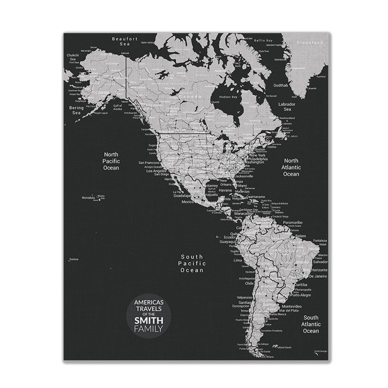 North America Pin Map Push Pin - Il 794xN.2228210184 Nlyy
