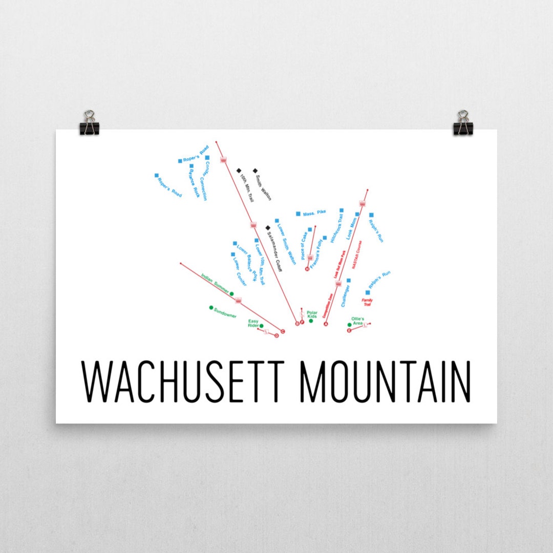 Wachusett Ski Map Art Wachusett - Il 1080xN.1074636852 Ffjw 