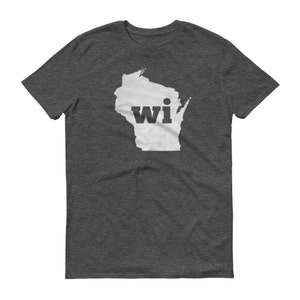 Wisconsin Tshirt, Wisconsin, Wisconsin Shirt, WI Shirt, Wisconsin State, Wisconsin t, Zustand stolz, Geschenke, Karte, Shirt, TShirt, T-Shirt, WI