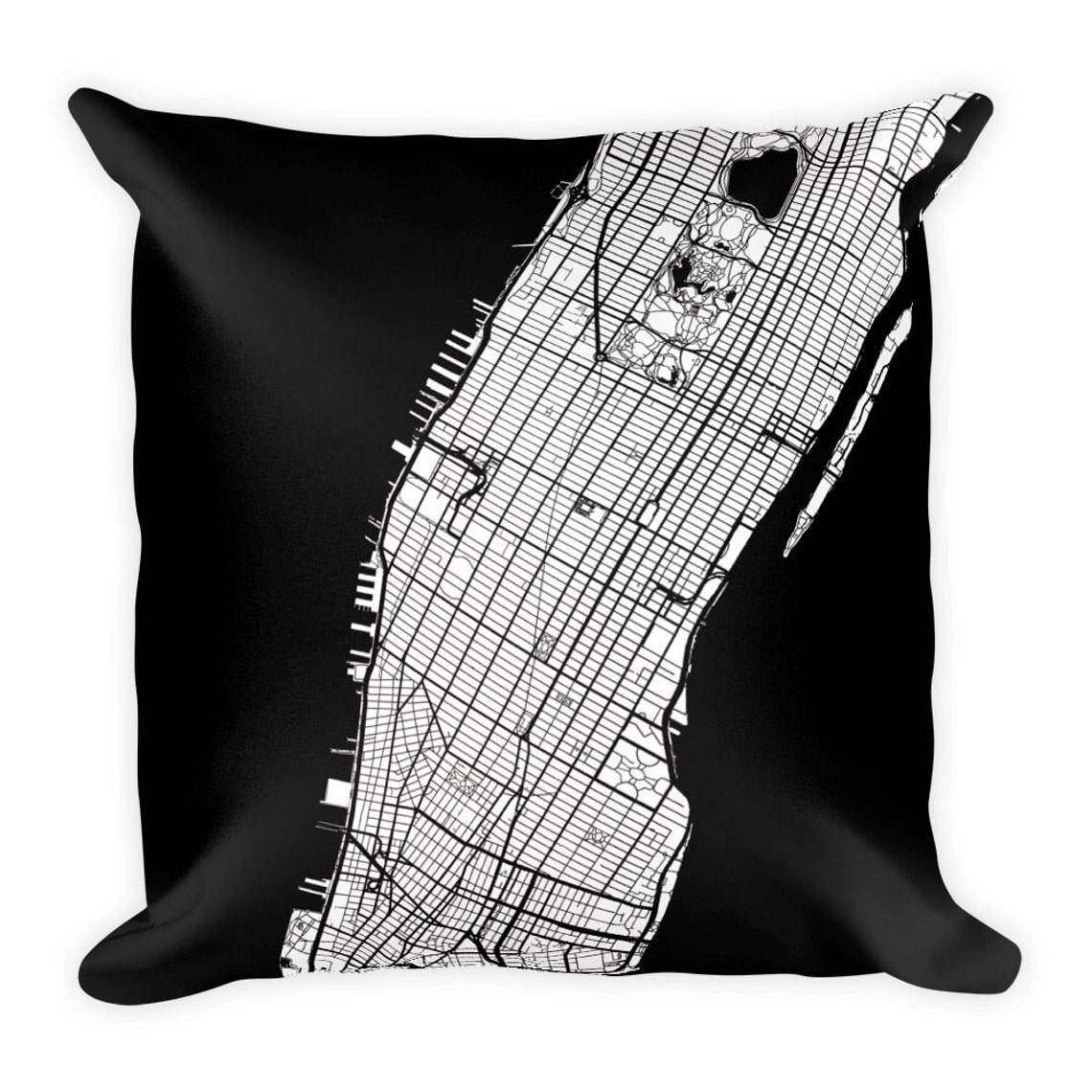 Manhattan Pillow Manhattan Decor Manhattan Throw Pillow Etsy