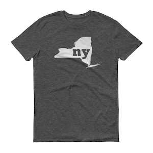 Nueva York Tshirt, Nueva York, Nueva York NY, camisa camisa, Nueva York Tee, regalos de estado orgullo, Nueva York, estado de Nueva York, mapa, camiseta, camiseta, Tee, NY
