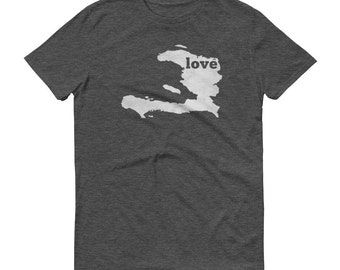 Haiti, Haitian Clothing, Haiti Shirt, Haitian Dress, Haiti T Shirt, Haitian TShirt, Haiti Map, Haitian Gifts, Made in Haiti, Love Shirt