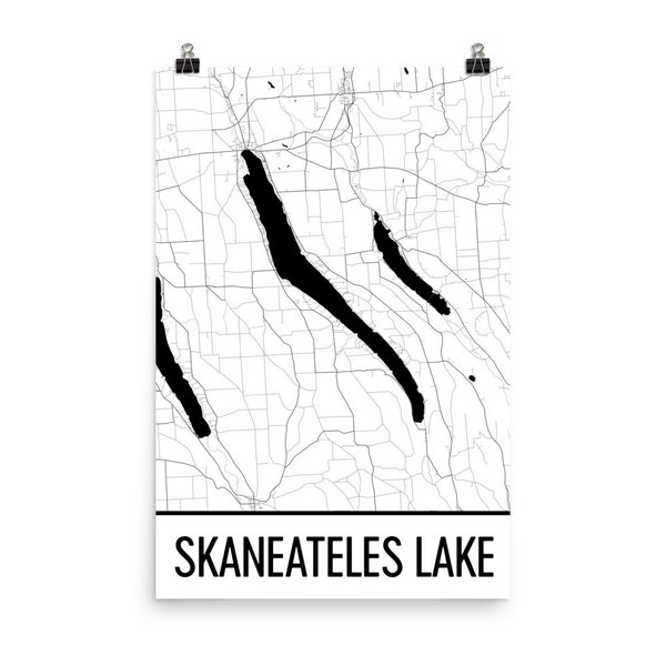 Skaneateles Lake NY, Skaneateles Lake New York, Finger Lakes, Skaneateles Lake Map, New York Map, New York Lakes, Skaneateles Lake Art