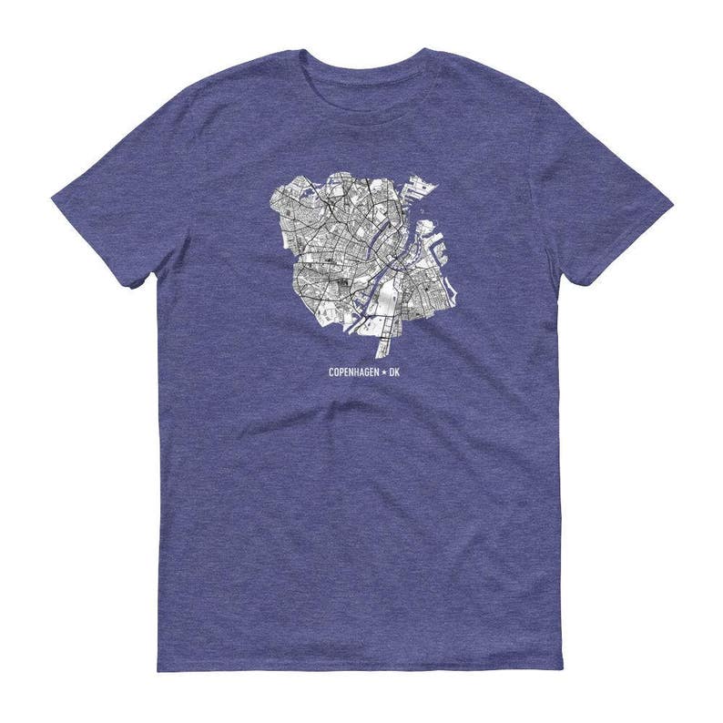 Copenhagen Shirt Copenhagen Denmark Copenhagen Tshirt Etsy
