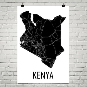 Kenia Karte, Kenia Karte, Kenia Kunst, Kenia Dekor, Kenia Geschenk, Kenia Poster, Kenia Poster, Kenia Wandkunst, Kenia Kunst, Kenia Geschenke, Kenianisch