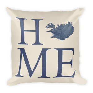 Cadeaux de coussin, Islande Islande, Islande Decor, maison de l’Islande, Islande jeter coussin, coussin de carte, Islande Islande Art, Islande, islandais