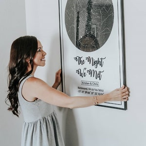 Custom Star Map, Custom Night Sky, Custom Gift, Custom Printed Poster, Sky Map Custom, Custom Constellation Map, Star Map Custom, Custom Sky