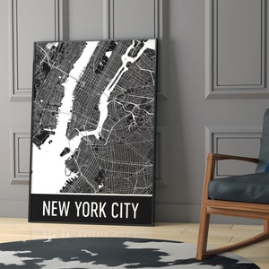 Cartography Art, Any City Print Map Art, Cartographer City Map, Minimalist Map, City Print, Map Of My City, Scandinavian Wall Art, Street image 9