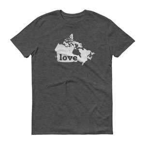 Kanada, Kanada-Shirt, kanadische Kleidung, Kanada T Shirt, Kanada TShirt, Kanada Karte, kanadische Geschenke, in Kanada, Kanada-Liebe-Shirt