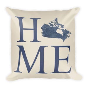 Canada Pillow, Canada Gifts, Canadian Decor, Canada Home, Canada Throw Pillow, Canada Art, Canada Map, Canada Cushion, Canadian Art
