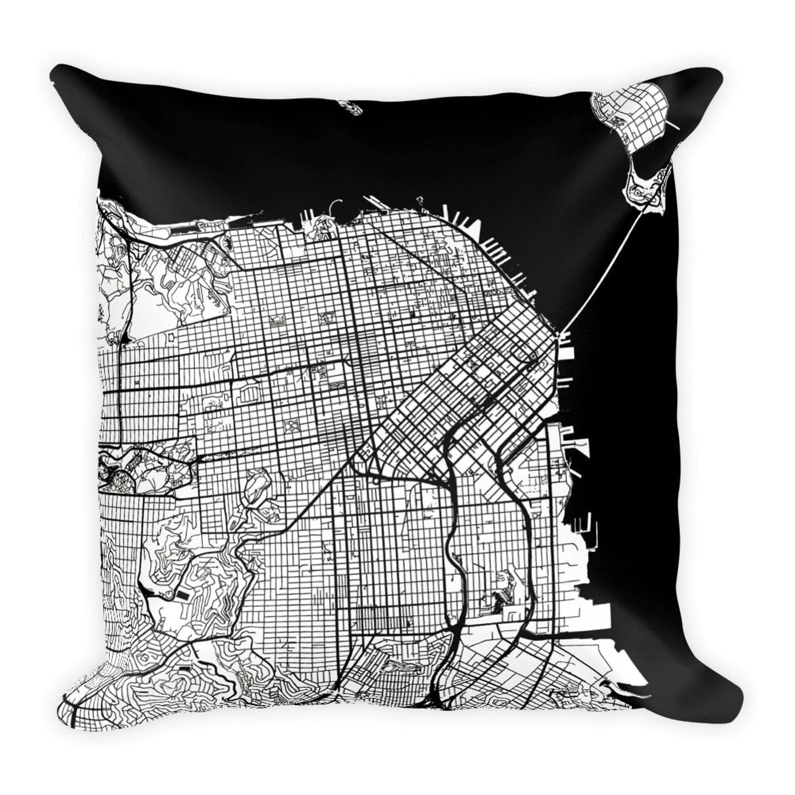 San Francisco Pillow San Francisco Decor San Francisco Throw Etsy