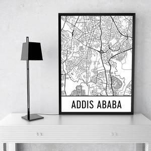 Cartography Art, Any City Print Map Art, Cartographer City Map, Minimalist Map, City Print, Map Of My City, Scandinavian Wall Art, Street image 5