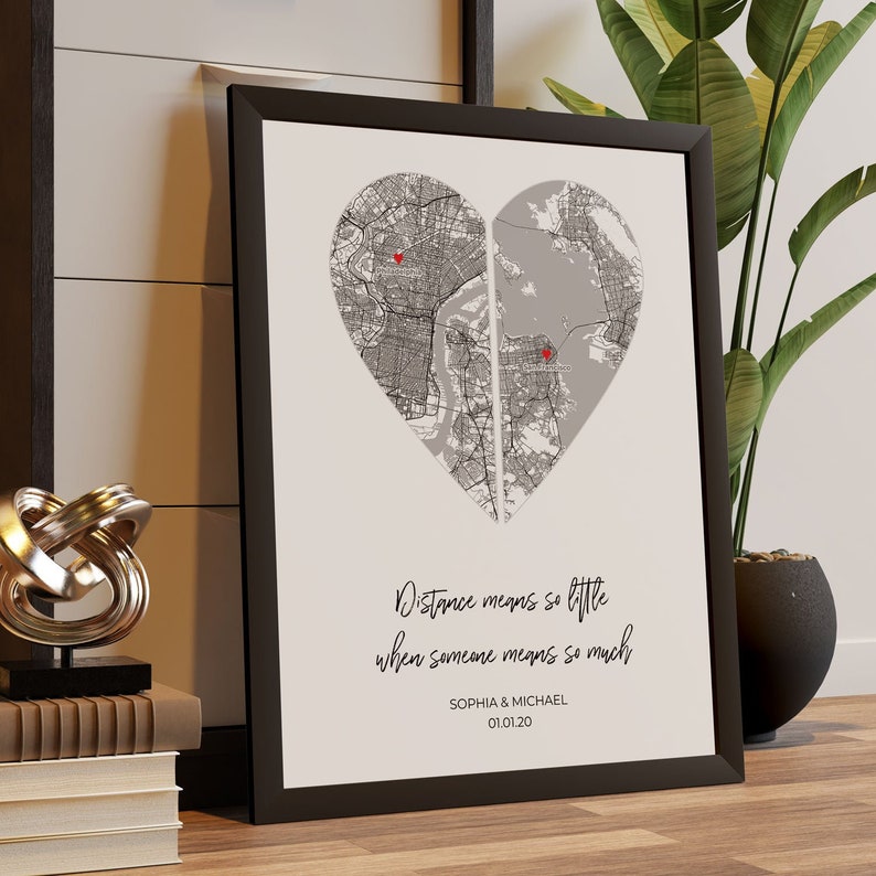 Valentine's Day Gift Long Distance Relationship for Etsy