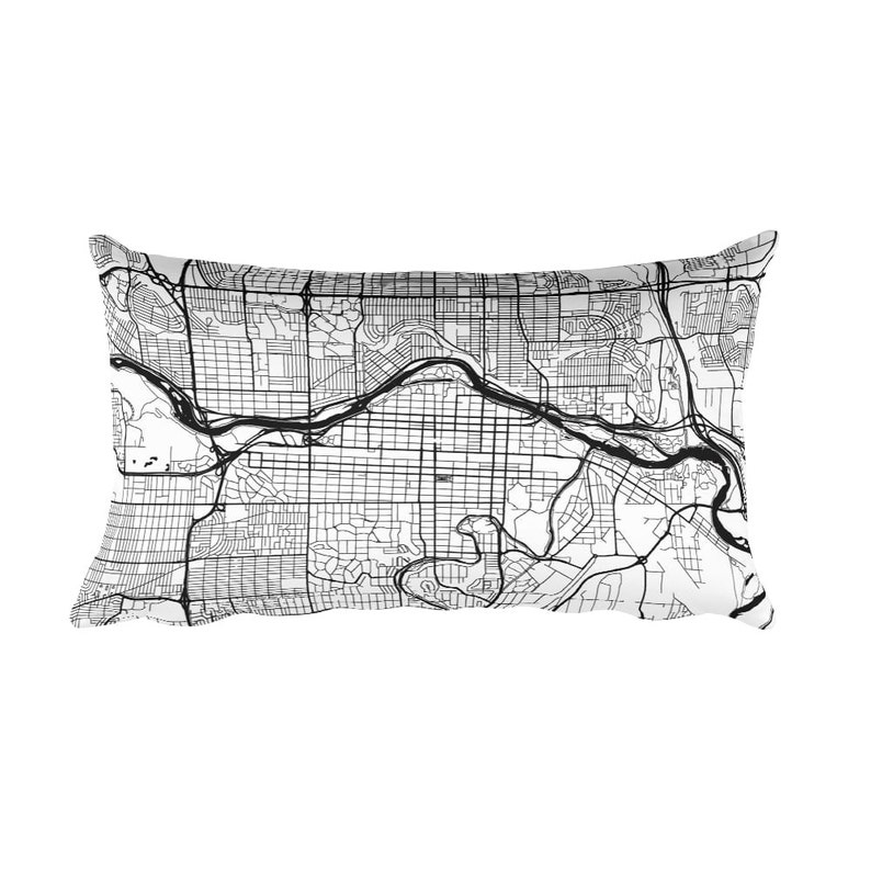 Calgary Pillow Calgary Decor Calgary Cushion Calgary Throw Etsy