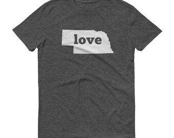 Nebraska Love Shirt: State Pride Tee