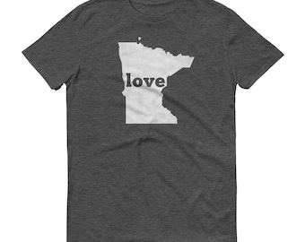 Minnesota Love Shirt: State Pride Tee, MN Gifts