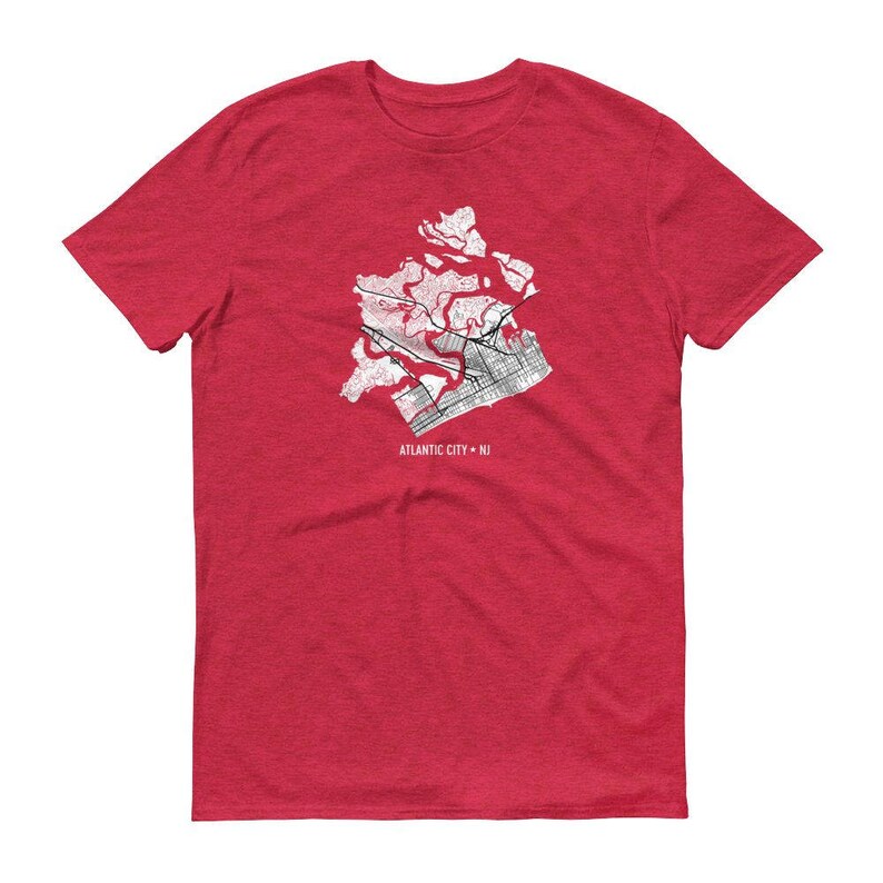 T-shirt de football Atlantic City Blackjacks New Jersey Arena