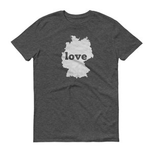 Deutschland, deutsche Shirt, Deutschland TShirt, Deutsch T Shirt, Deutschland Karte, deutsche Geschenke, hergestellt in Deutschland, Artikel, Shirt, T-Shirt, Liebe, Kleidung