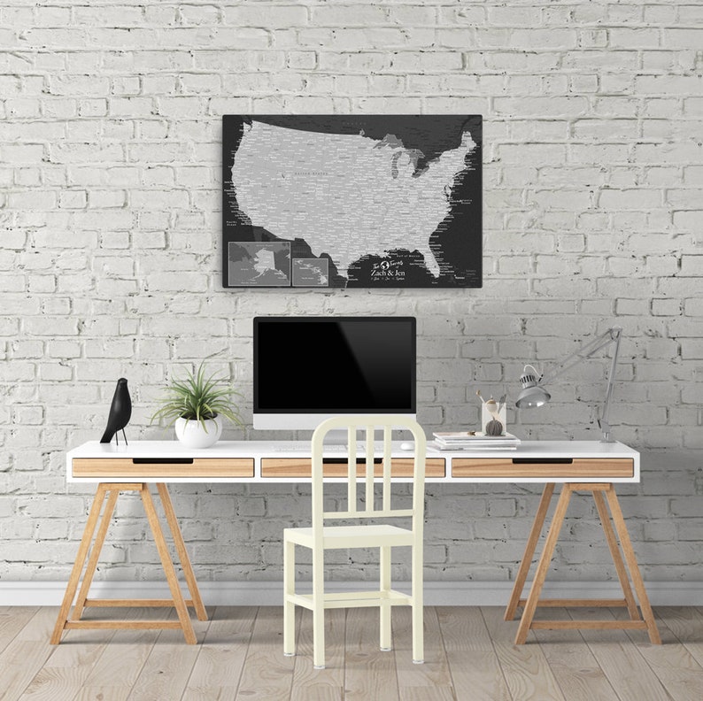 Marking Maps US Map Marking Map for United States Marking - Etsy