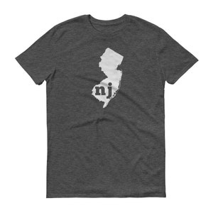 New Jersey Tshirt, New Jersey, New Jersey Shirt, NJ Shirt, New Jersey Tee, State Pride, New Jersey Gifts, State, Map, Shirt, TShirt, Tee